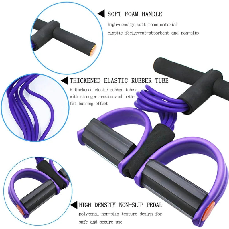 UPYOGAA Yoga Pedal Puller Resistance Band ,1 Year Warranty