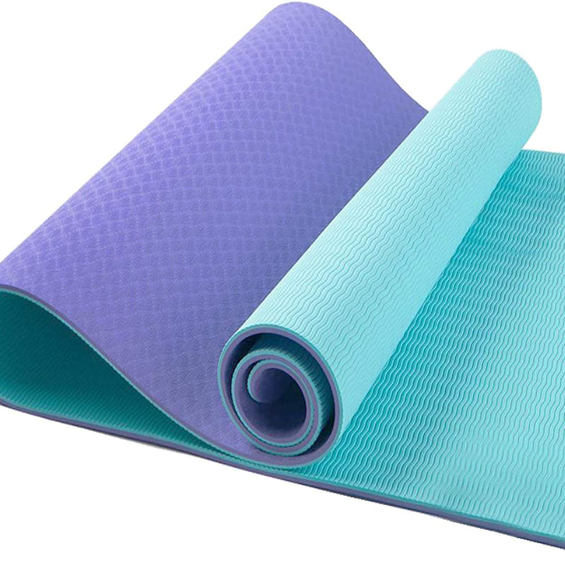 Premium Dual Colour Yoga Fitness Mat Assorted Colors