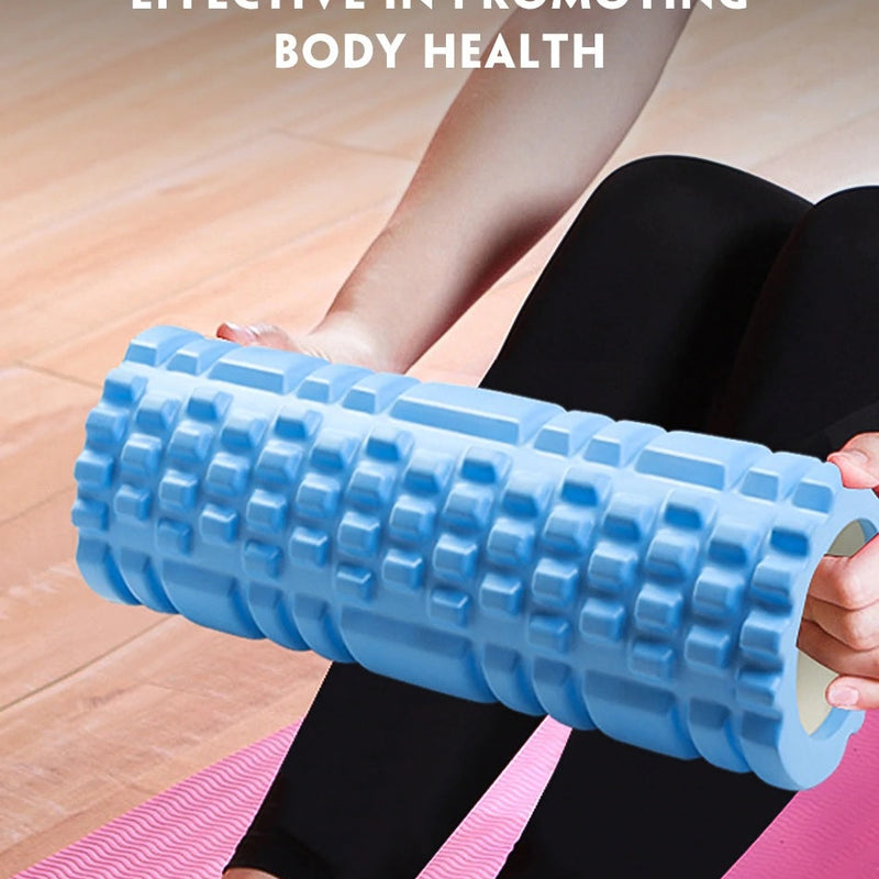 Core Balance Foam Roller For Deep Tissue Muscle Massage, Trigger Point Grid Sports Massager, Fitness Gym Physio