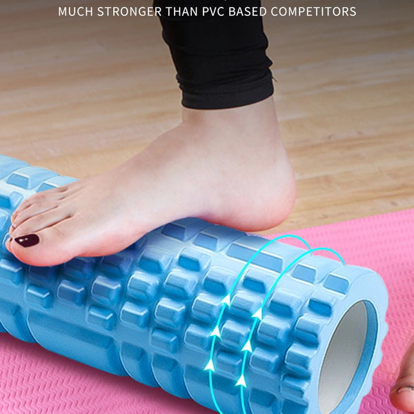 Core Balance Foam Roller For Deep Tissue Muscle Massage, Trigger Point Grid Sports Massager, Fitness Gym Physio